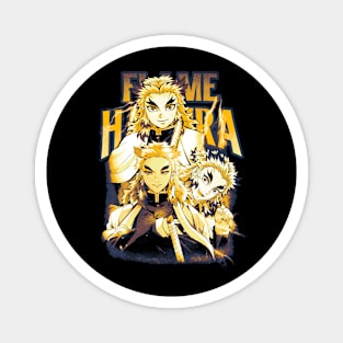 Flame Hashira Bootleg Magnet